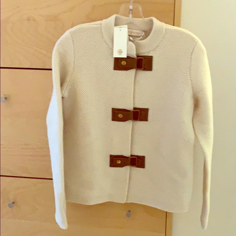 Tory Burch Cream Sweater, NWT